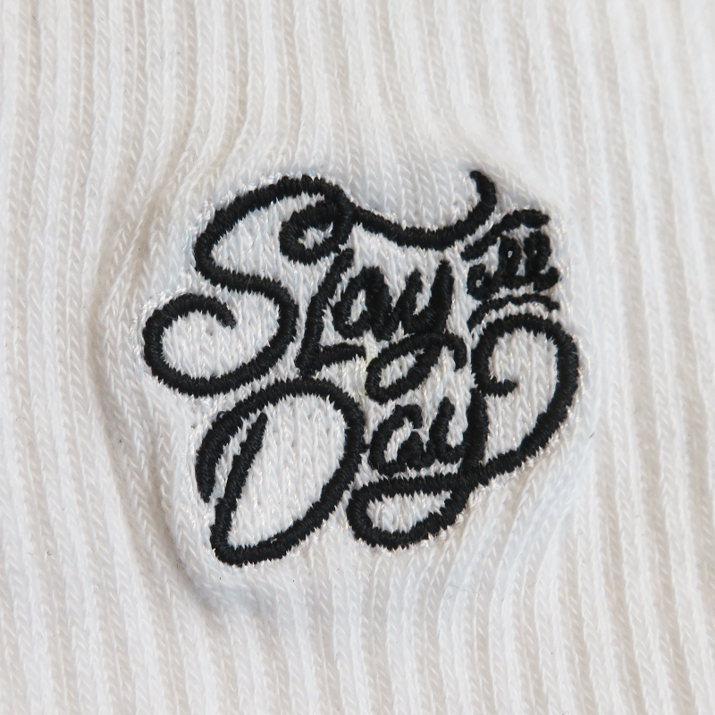 Slay All Day logo socks